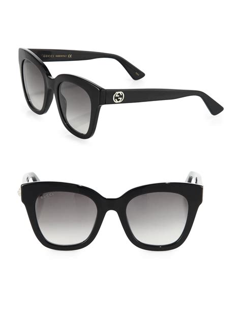 gucci 50mm square optical glasses|55mm square sunglasses Gucci.